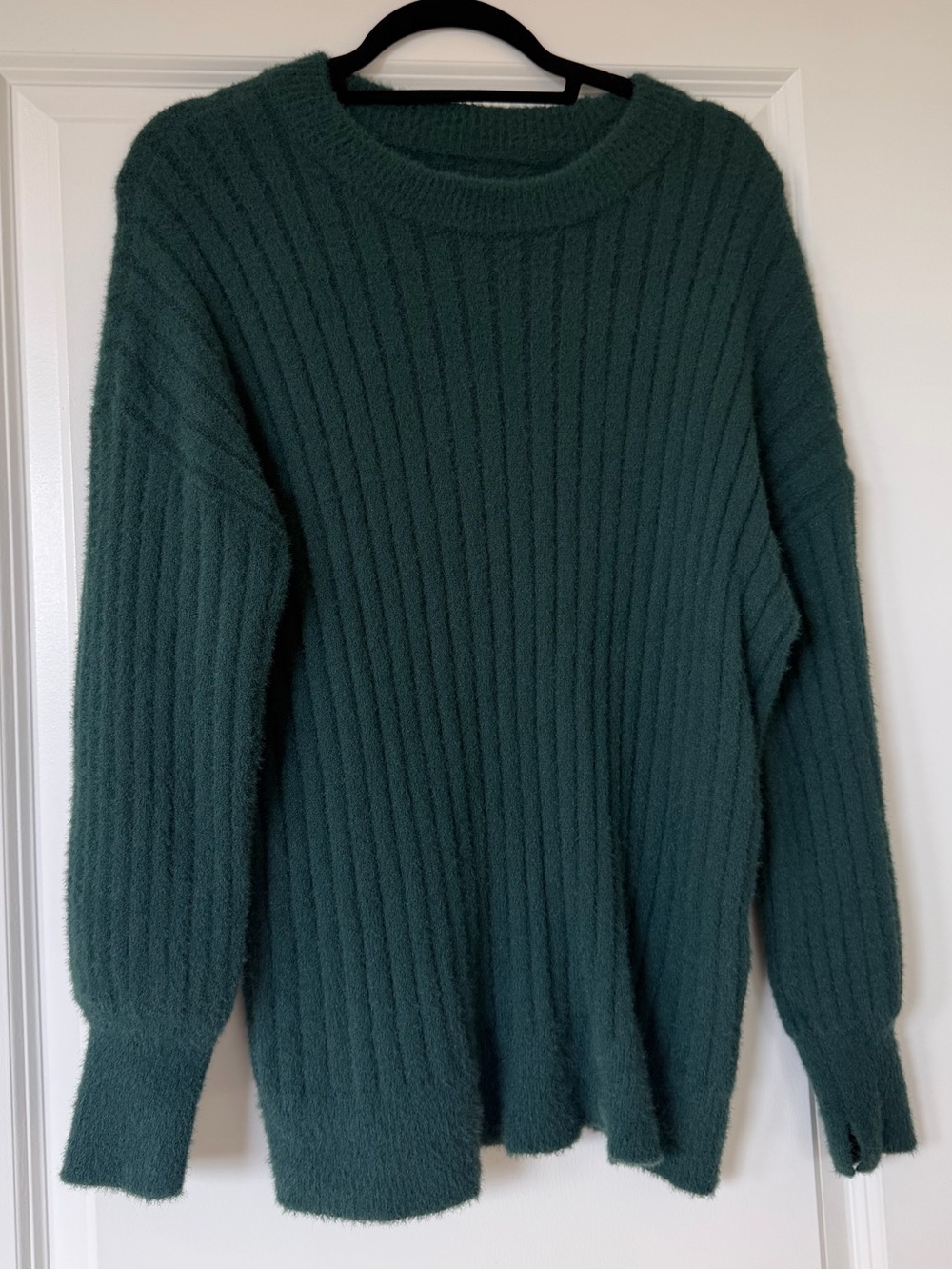 Ribbed Crewneck Sweater